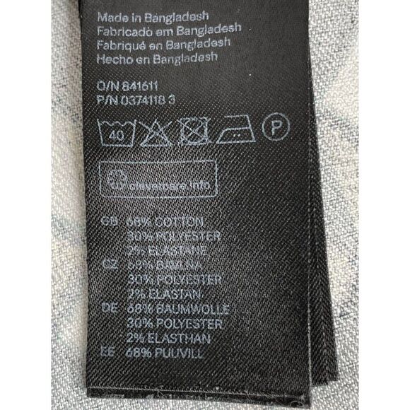 H&M Green Geometric Print Pants Size 10 - Picture 5 of 5